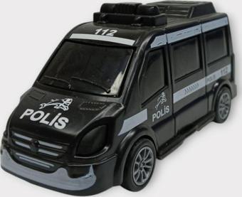 Çek Bırak Arabalar İş Araçları 10 Cm - Swat Polis