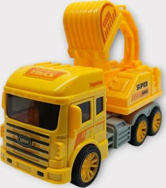 Sürtmeli Oyuncak İş Makineları - Excavator