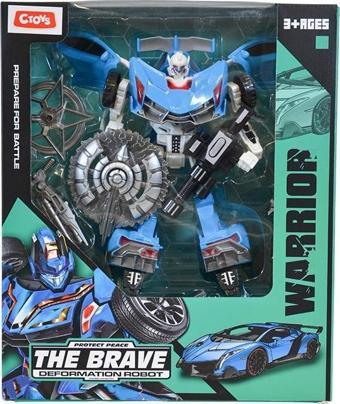 Ctoys Warrıor The Brave Deformatıon Robot Mavi HF9389AB
