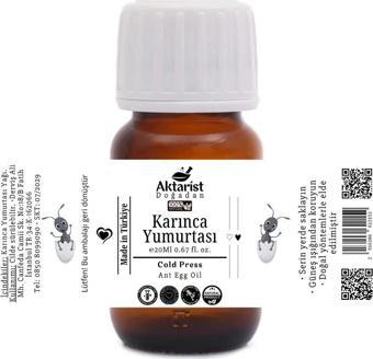 Aktarist Karınca Yumurtası Yağı 20Ml