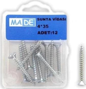 Made Sunta Vidası 4.0X35 ( 1 Kutu:12 Adet) ST-29