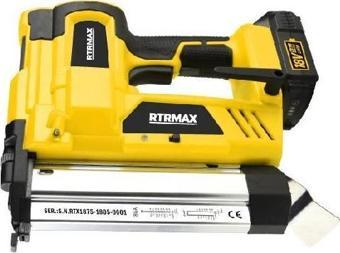 Rtrmax RTX1875 18V 2AH Çift Akülü Zımba/Çivi Çakma