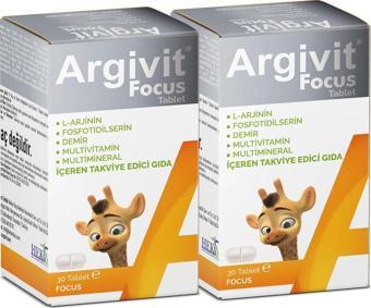 Argivit Focus Tablet 30 Tablet 2'li Paket