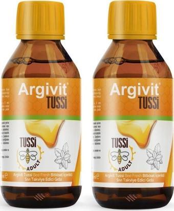 Argivit Tussi Adult Şurup 2'li Paket 150 ml