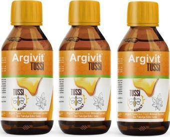 Argivit Tussi Adult Şurup 3'lü Paket 150 ml