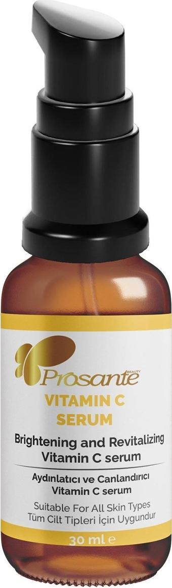 Prosante Aydınlatıcı Ve Canlandırıcı Vitamin C Serum 30 ml