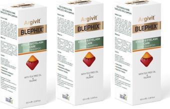 Argivit Blephix Göz Çevresi ve Kirpik Temizleyici Köpük Şampuan 100 ml 3'lü Paket