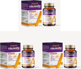 Argivit Visusafe 30 Tablet 3'lü Paket - Göz Kompleks