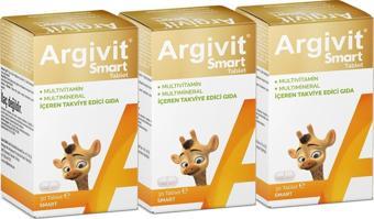 Argivit Smart Tablet 30 Tablet 3'lü Paket