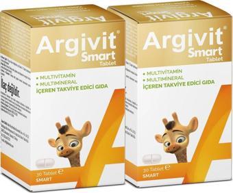 Argivit Smart Tablet 30 Tablet 2'li Paket