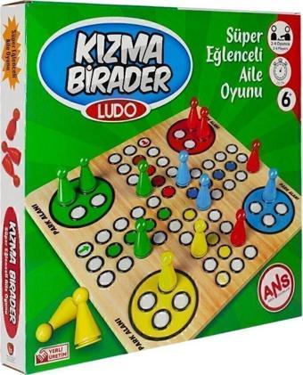 Ans Toys Ahşap Kızma Birader Ludo