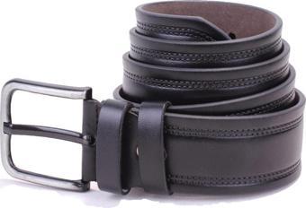 Dagoster DMK26-452 Siyah 4.5 cm Suni Deri Erkek Kemer