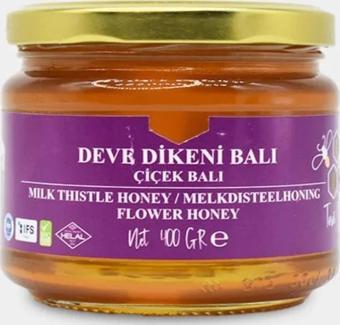 Toros Dağı Deve Dikeni Balı Süzme Çiçek Balı 400 g e