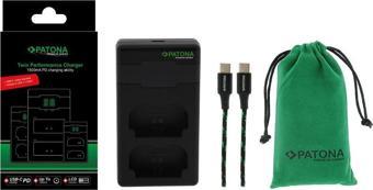 Patona 161888 Premium NP-W235 Fujifilm İkili USB-C Şarj Cihazı + PD20W Adaptör