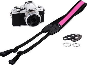 JJC Neoprene Mirrorless Makina Askısı (Magenta)