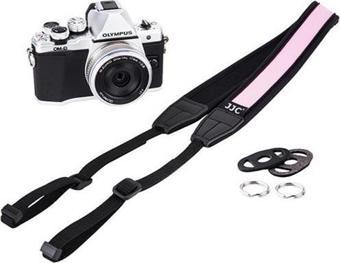 JJC Neoprene Mirrorless Makina Askısı (Pembe)