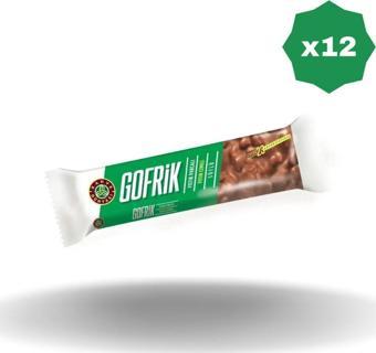 Kahve Dünyası Gofrik Sütlü Çikolatalı Antep Fıstıklı Gofret 33 Gr - (12 Adet)