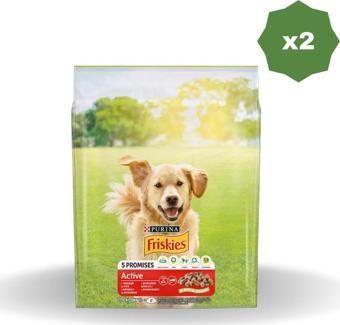 Friskies Sığırlı Köpek Maması 2400 Gr - (2 Adet)