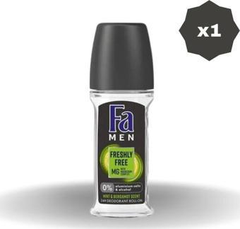 Fa Freshly Free Mınt&Bergamot Roll-On 50Ml - (1 Adet)