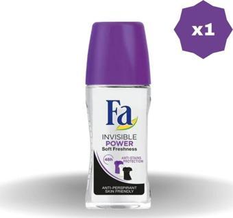 Fa Roll-On Soft Invisible Power 50 Ml - (1 Adet)