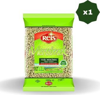 Reis Yeşil Mercimek 1Kg X 1 Adet