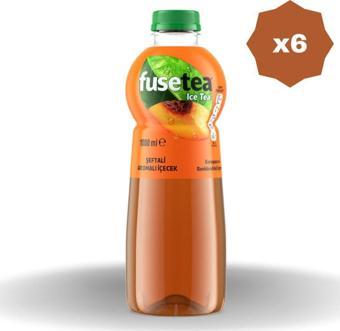 Fuse Tea Pet Şeftali 1 Lt - (6 Adet)