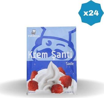 Pakmaya Sade Krem Şanti 75 Gr X 24 Adet