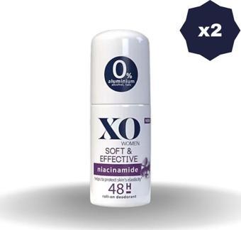 Xo Roll-On Soft&Effectıve Wmn 50 Ml -(2 Adet)