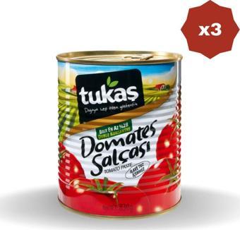 Tukaş Domates Salçasi 830 Gr - (3 Adet)