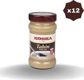 Koska Tahin Cam 300 Gr - (12 Adet)