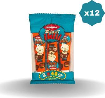 Koska Tahin Pekmez Tüp Süper İkili 3X40 Gr - (12 Adet)