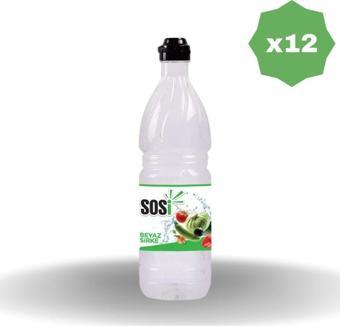 Sosi Elma Sirkesi 1 Lt - (12 Adet)