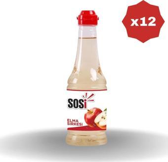 Sosi Elma Sirkesi 500 Ml - (12 Adet)