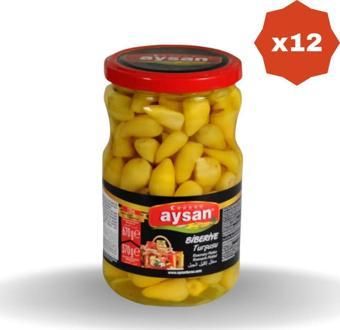 AYSAN Biberiye Turşusu 670 Gr - (12 Adet)