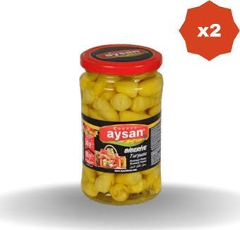 AYSAN Biberiye Turşusu Cam 340 Gr - (2 Adet)