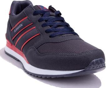 Kinetix Role Tx Lacivert Kırmızı Ortopedik Günlük Erkek Spor Ayakkabı