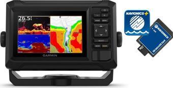 Garmin Echomap UHD2 52cv Balık Bulucu + Navionics Plus Harita Kartı