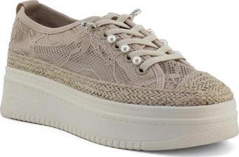 GUJA 23Y385 YÜKSEK TABAN FİLELİ KADIN SNEAKER SPOR AYAKKABI