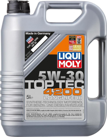 LİQUİ MOLY TOP TEC 4200 5W30 5 LT