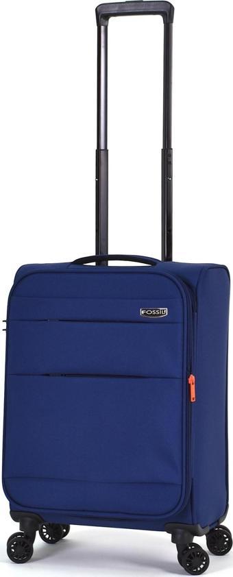 Fossil Ultra Light Kumaş Kabin Boy Valiz Lacivert FSL023