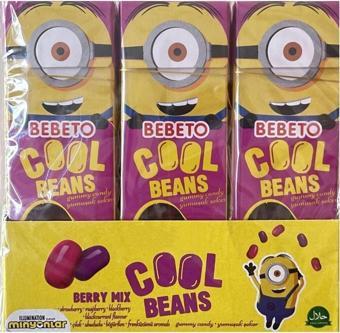 Bebeto Minions Cool Beans Jelibon Berry Mix 30 Gr X 12 Adet