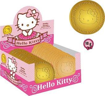 Hello Kitty Lisanslı Hello Kitty Madalyon Çikolata 18Gr 24 Adet