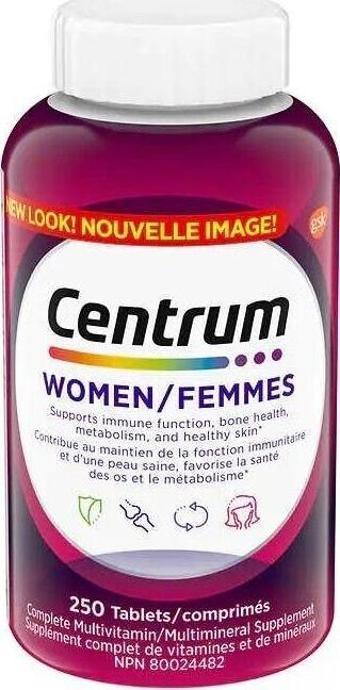 Centrum Women Vitamin 250 Tablet
