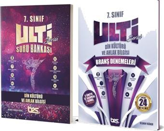 Ulti 7.Sınıf Din Kültürü ve Ahlak Bilgisi Soru Bankası ve Deneme Seti 2 Kitap - BES Yayınları