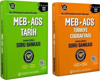 Öğreti Akademi 2025 MEB AGS Tarih ve Türkiye Coğrafyası Soru Bankası Seti 2 Kitap - Öğreti Akademi