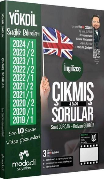 YÖKDİL SAĞLIK Çıkmış Sorular Tamamı Video Çözümlü Modadil Yayınları - Modadil Yayınları