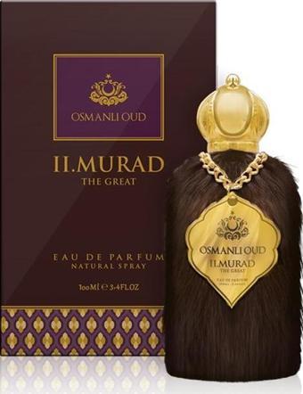 Osmanlı Oud Sultans II. MURAT The Great Edp 100 ML 4016 Erkek Parfümü 8681124640161