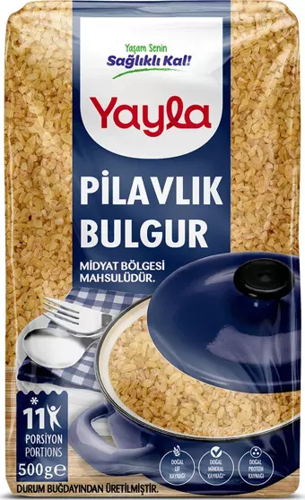 Yayla Pilavlık Bulgur 500 gr