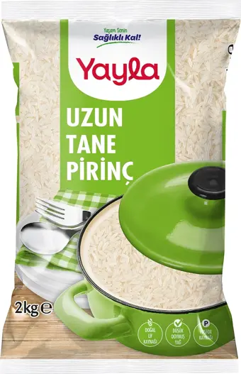 Yayla Uzun Tane Pirinç 2 kg