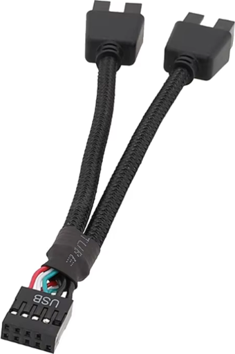 ANAKART USB ÇOKLAYICI 2.0 9 PİN BAŞLIK HUB SPLİTTER ADAPTÖRÜ DÖNÜŞTÜRÜCÜ